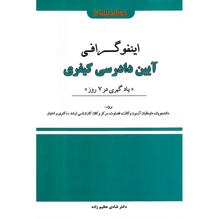 اینفوگرافی آیین دادرسی کیفری (یادگیری در هفت روز)