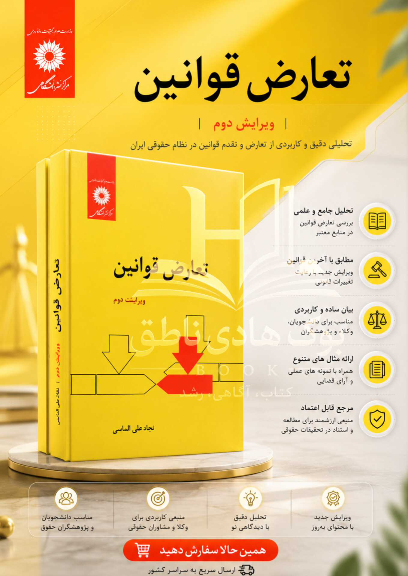 تعارض قوانین | دکتر نجاد علی الماسی