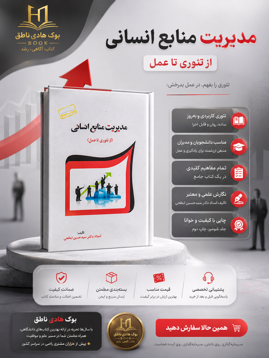 کتاب مدیریت منابع انسانی از تئوری تا عمل