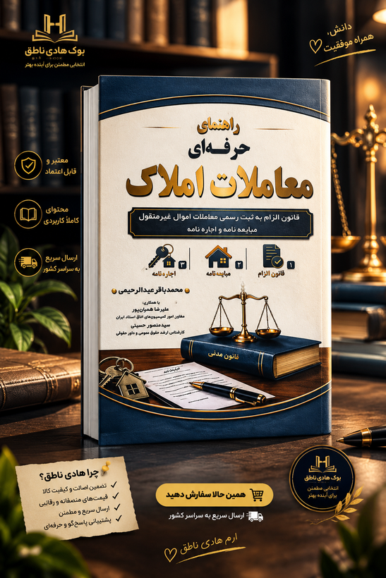 کتاب راهنمای حرفه ای معاملات املاک